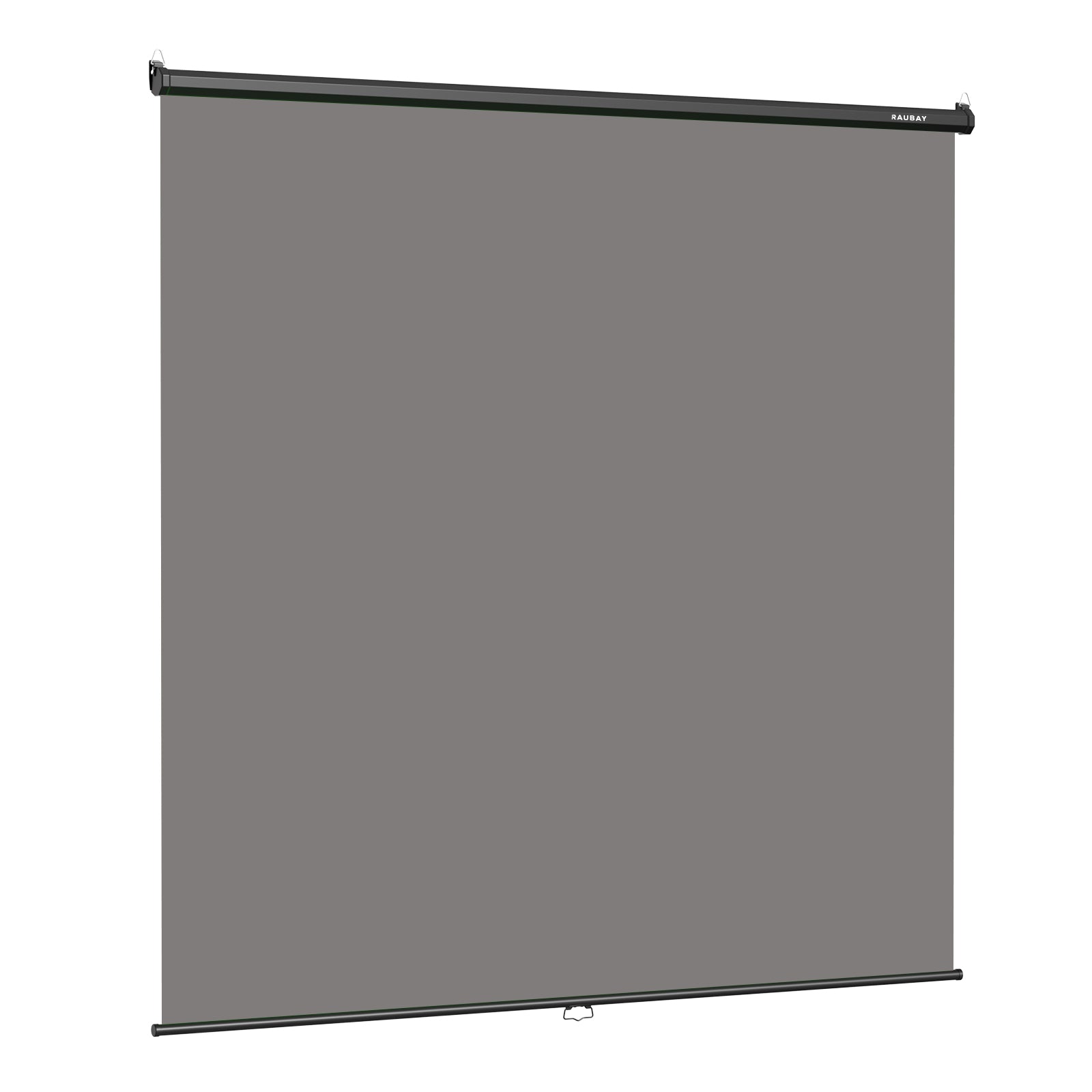 6.7′ x 7.2′ Pull Down Grey Screen