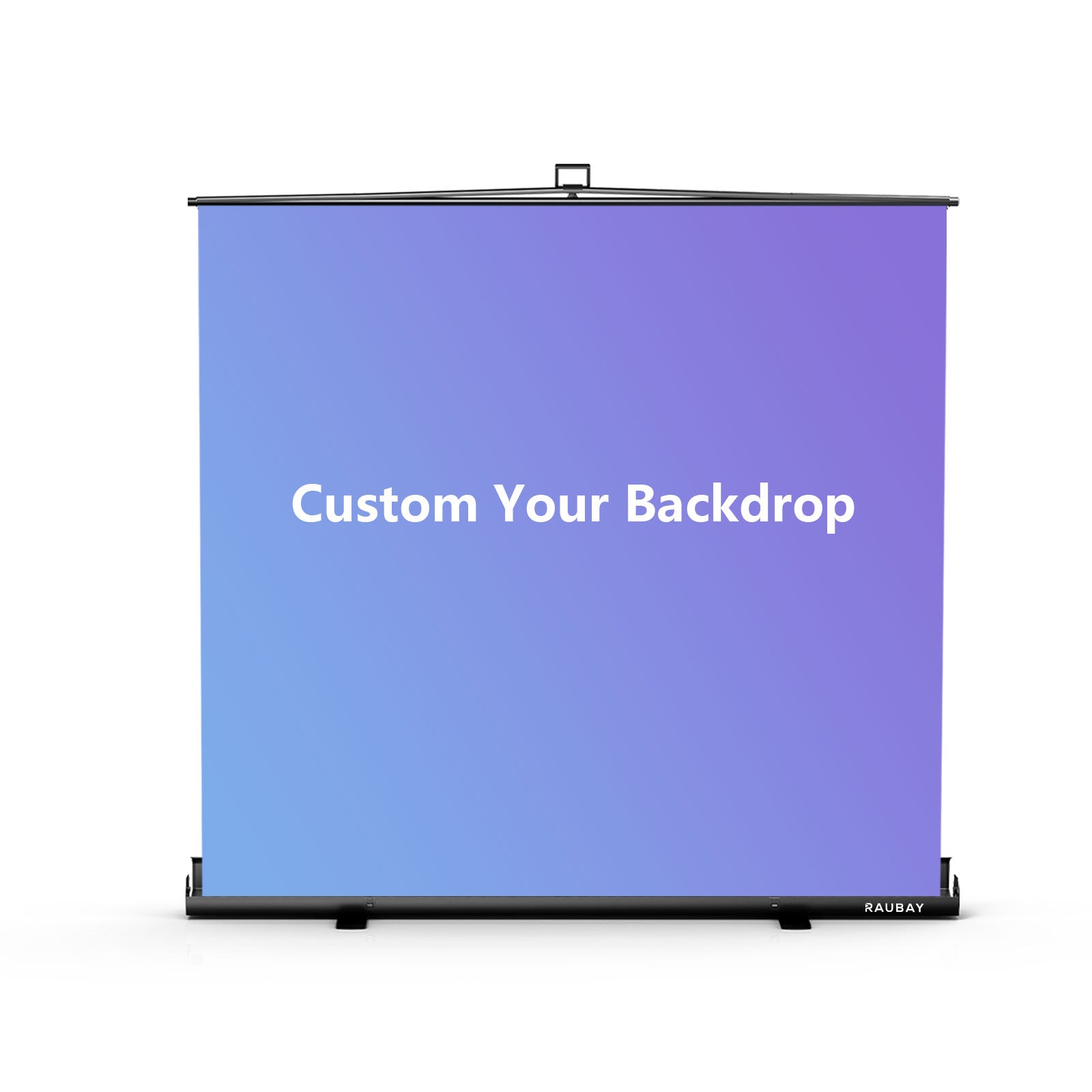 Customize Your Backdrop - 6.6′ x 6.9′ Collapsible Screen
