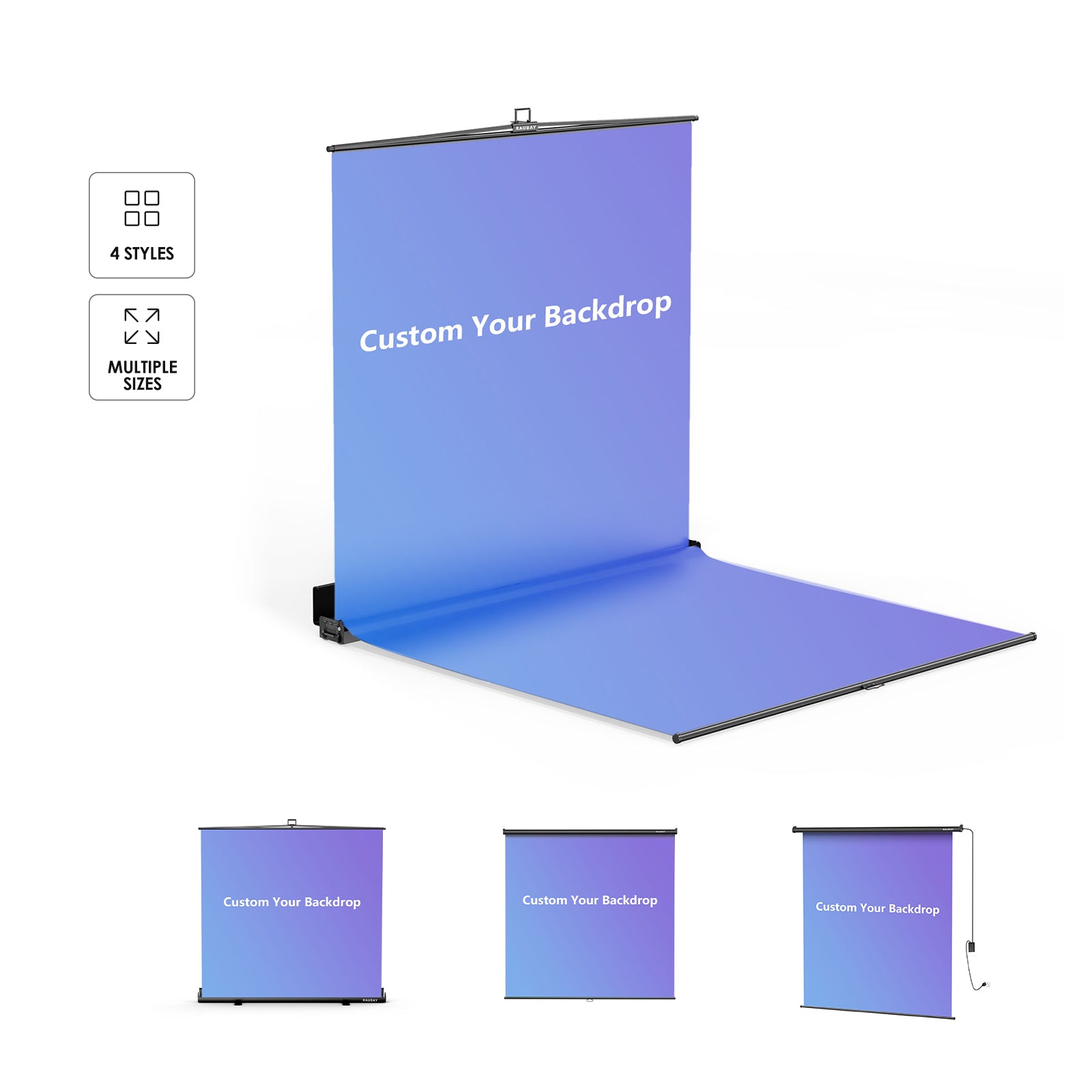 Customize Your Backdrop - Collapsible Screen - FloorFlex™