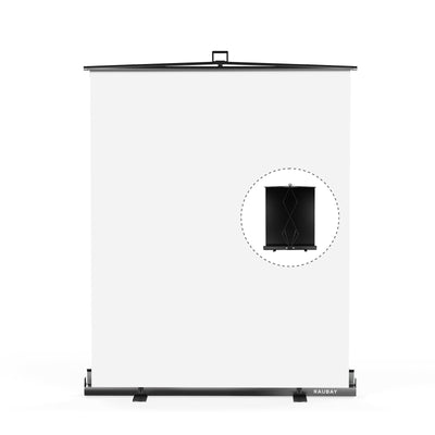 5′ x 6.9′ Collapsible White Screen