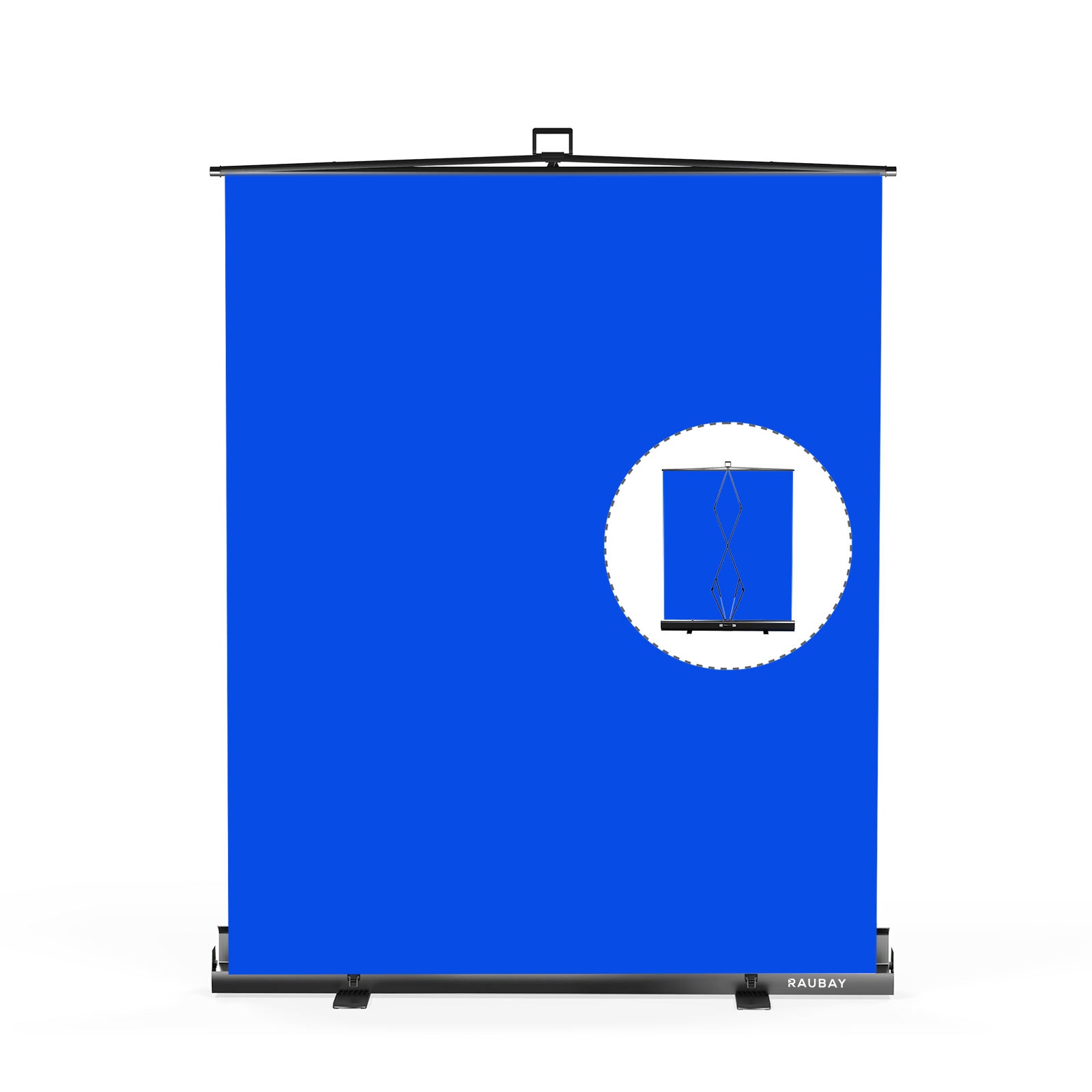 5′ x 6.9′ Collapsible Blue Screen