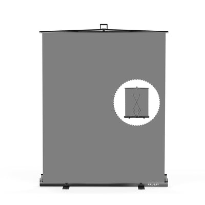 5′ x 6.9′ Collapsible Grey Screen