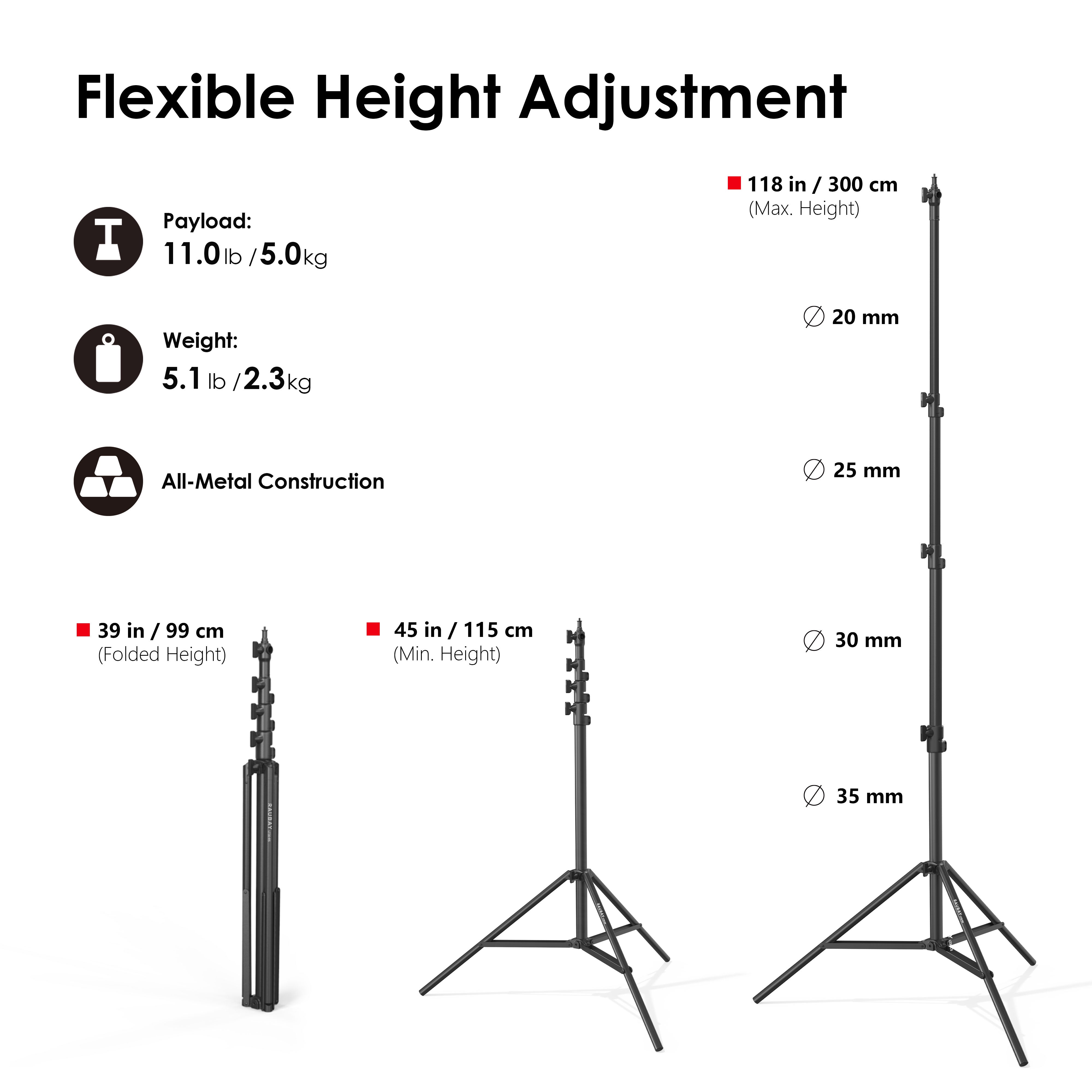 LT30 Black Light Stand - Regular Version