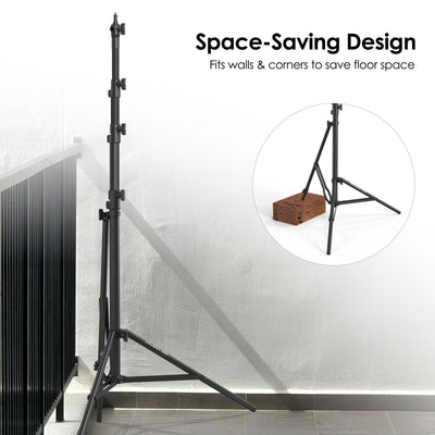 LT30 Black Light Stand - Corner Version