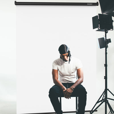 5′ x 7.2′ Pull Down White Screen
