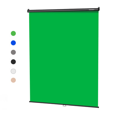5′ x 7.2′ Pull Down Green Screen
